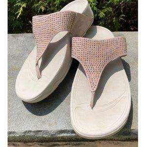 FITFLOP STUDDED BEIGE Sandals Size 8